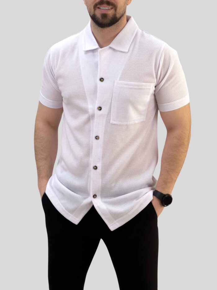 پیراهن کوتاه 041301 ZARA سفید