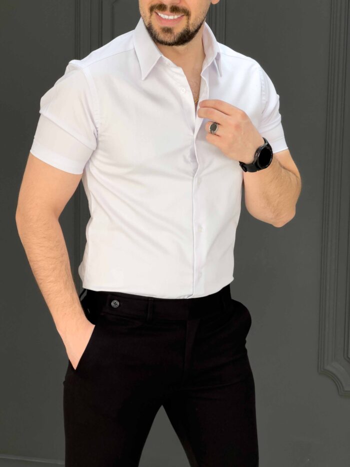 پیراهن 041103 AKOMOD سفید - Image 2