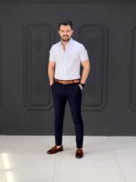 پیراهن 041103 AKOMOD سفید - Image 4