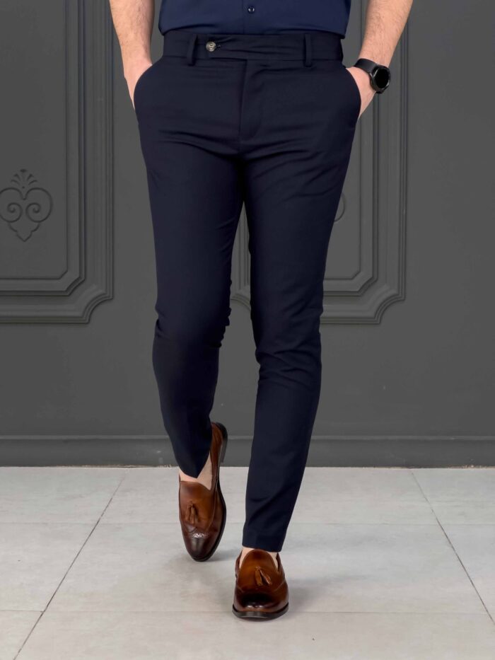 شلوار  3292 ZARA سورمه ای - Image 2