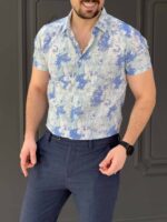 پیراهن 041504 هاوایی Bershka - Image 2