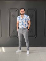 پیراهن 041507 هاوایی Bershka - Image 4
