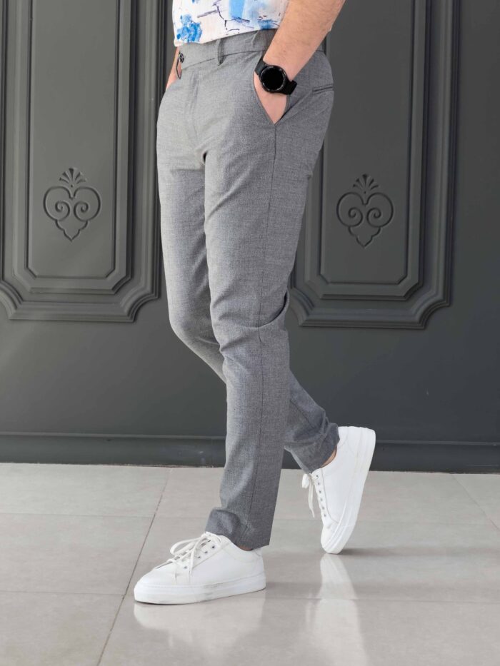 شلوار 372 ZARA طوسی - Image 3