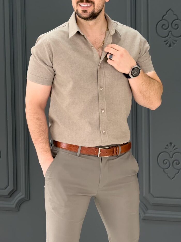 پیراهن 031612 VICO خاکی - Image 1