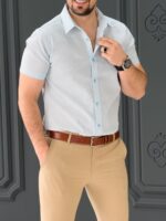 پیراهن 031612 VICO آبی آسمانی - Image 2