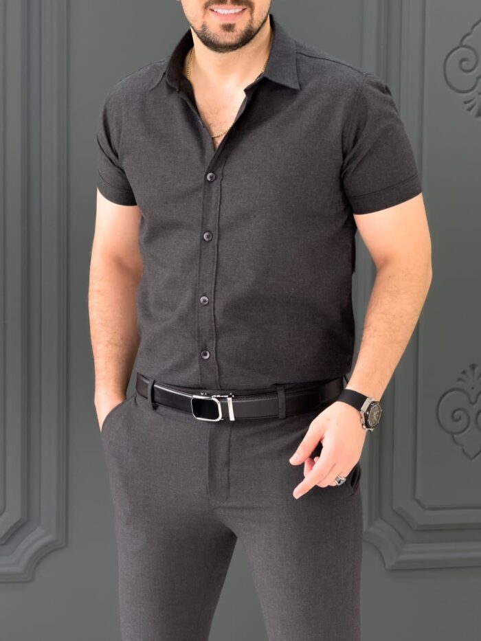 پیراهن 031612 VICO ذغالی - Image 2