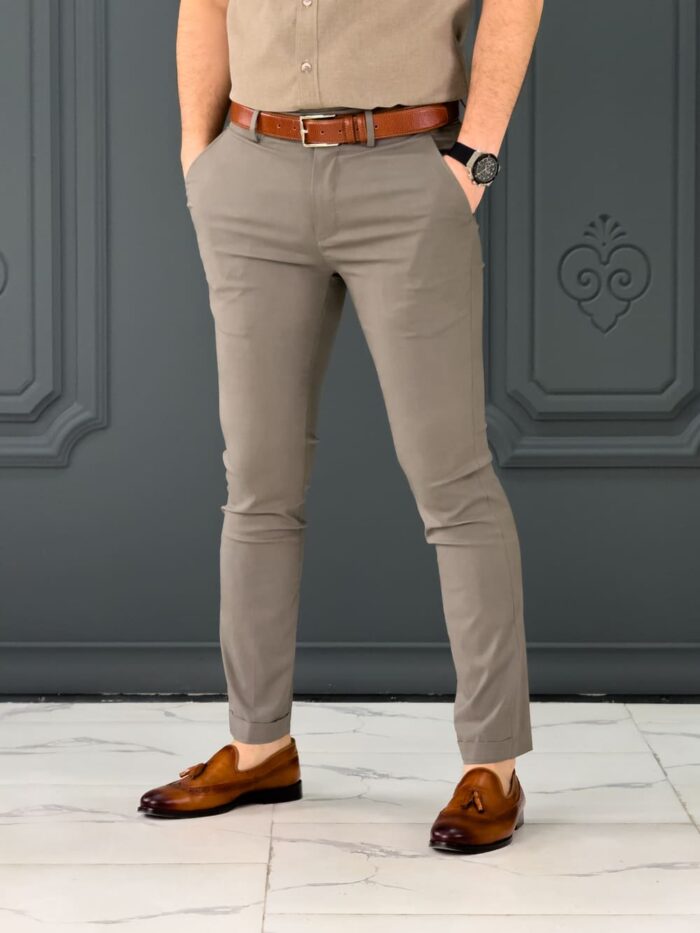 شلوار 5613 ZARA سبز صدری