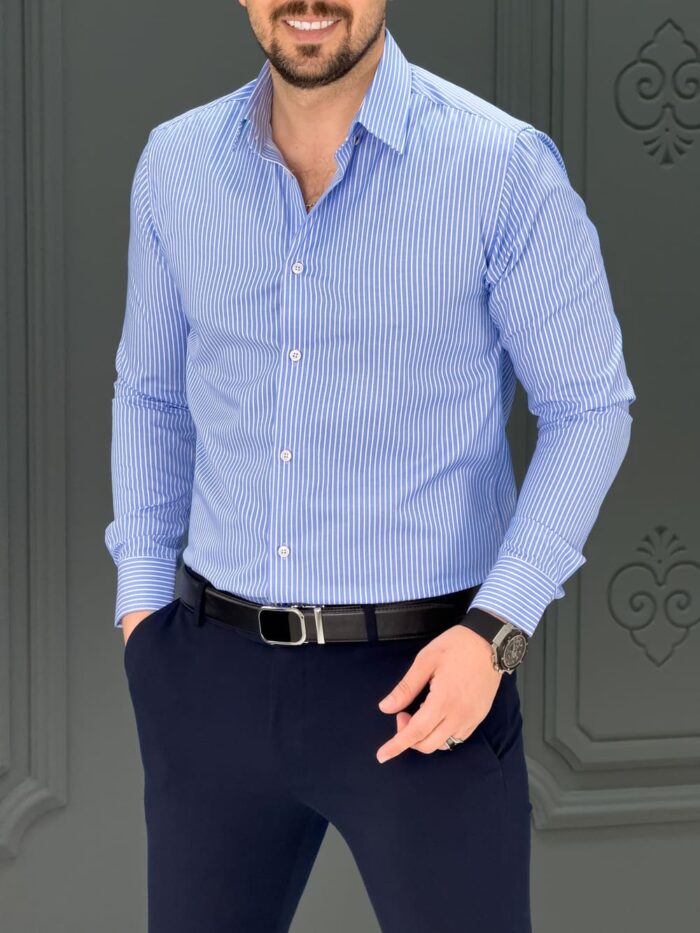 پیراهن 270504 AKOMOD آبی روشن