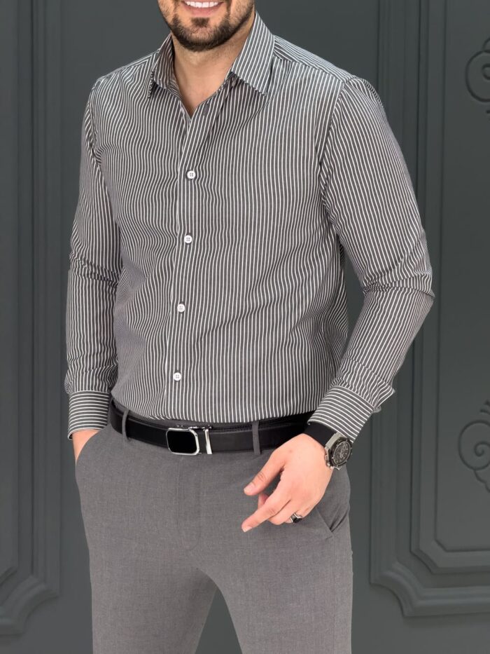 پیراهن 270504 AKOMOD طوسی