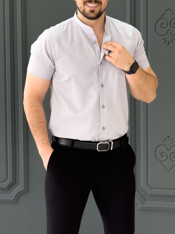 پیراهن 270123 AKOMOD طوسی