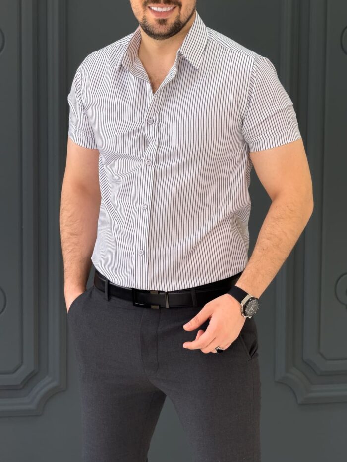 پیراهن 041108 AKOMOD سفید