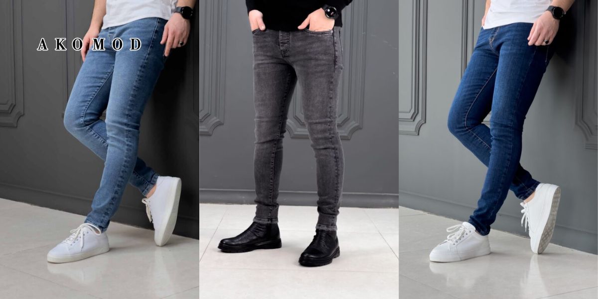 3. شلوار جین اسکینی (Skinny Fit)