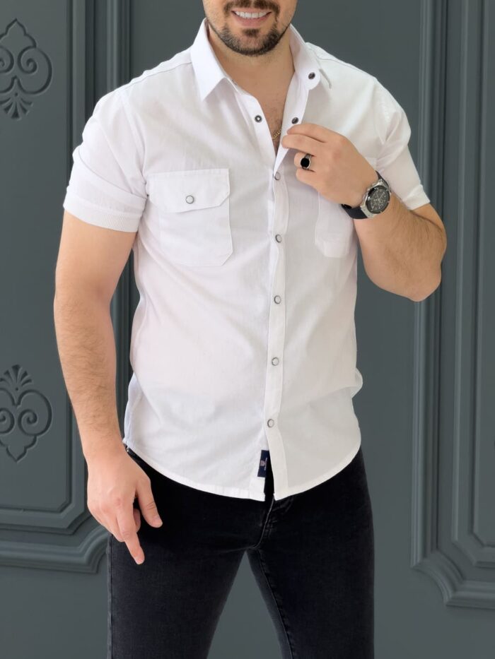 پیراهن 031615 GANT سفید