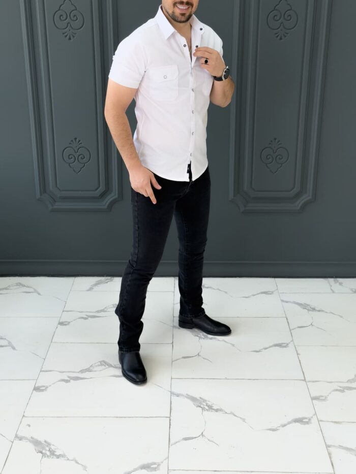 پیراهن 031615 GANT سفید
