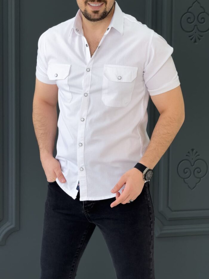 پیراهن 031615 GANT سفید