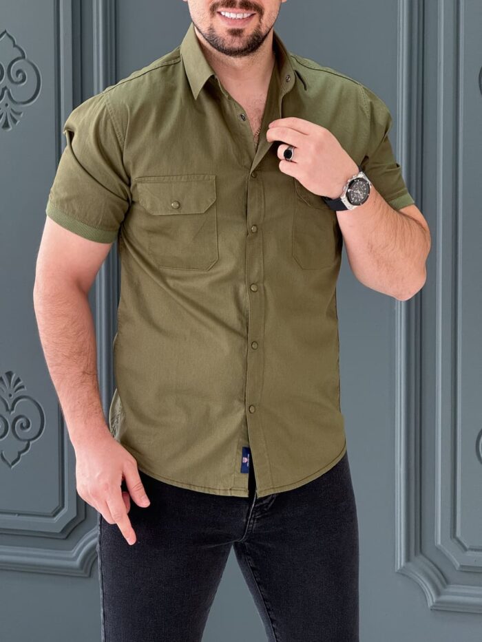 پیراهن 031615 GANT سبز