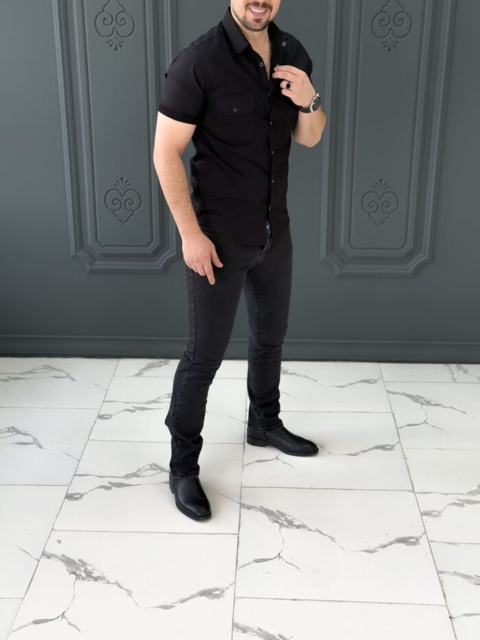 پیراهن 031615 GANT مشکی