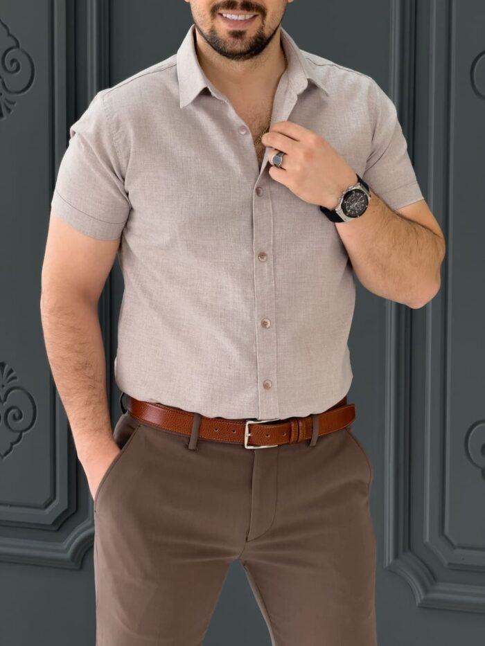 پیراهن 031619 VICO خاکی