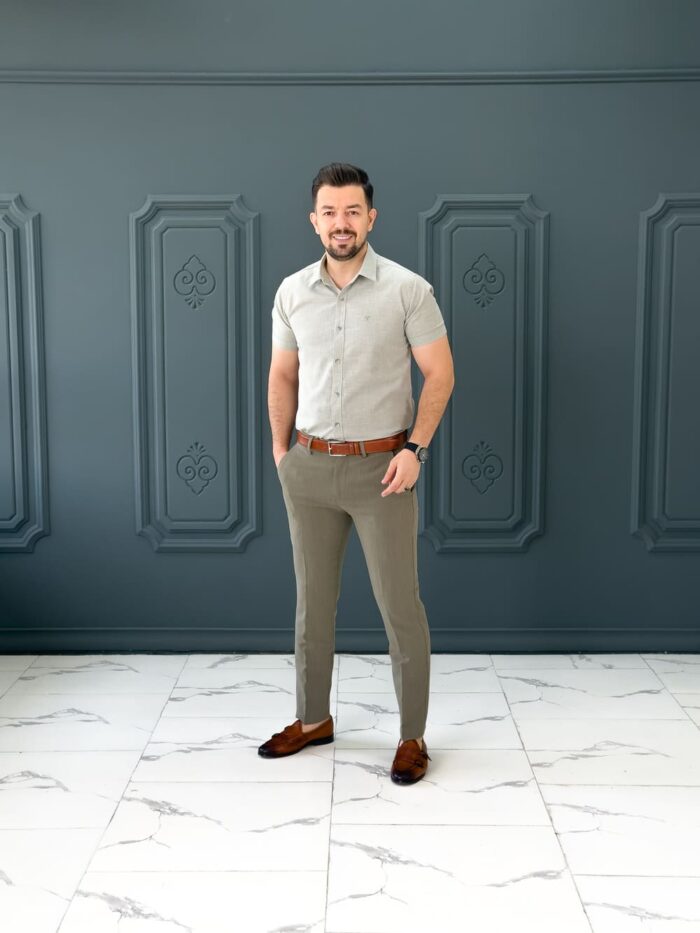 پیراهن 031619 VICO سبز دریایی