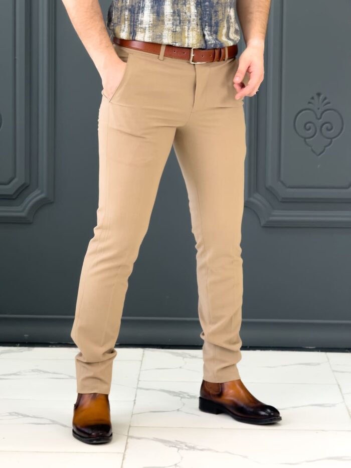 شلوار 270801 AKOMOD کرم - Image 5
