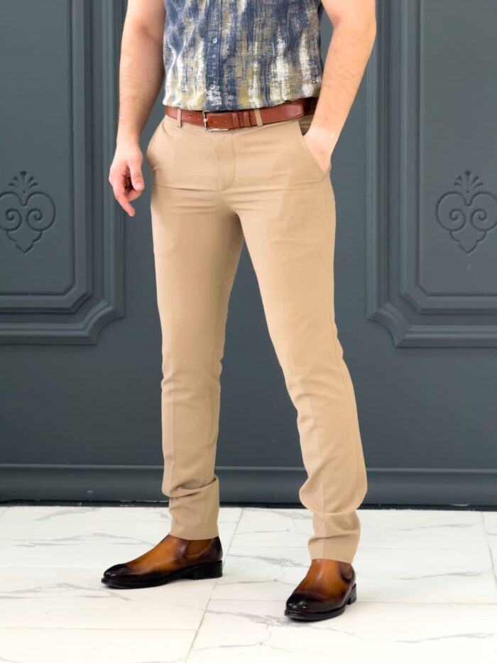 شلوار 270801 AKOMOD کرم - Image 2