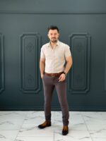 پیراهن 031617 VICO خاکی - Image 4