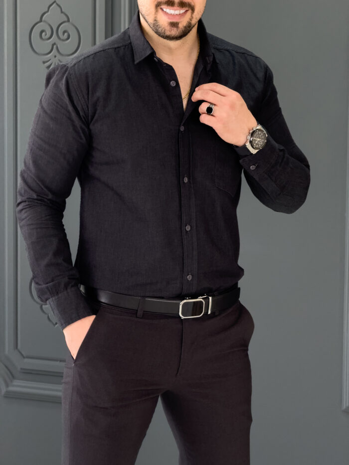 پیراهن 031620 VICO ذغالی - Image 1