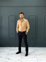پیراهن 031620 VICO گندمی - Image 3