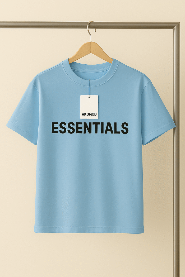 تیشرت 171302 ESSENIALS آبی روشن - Image 1