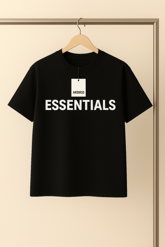 تیشرت 171302 ESSENIALS مشکی - Image 1