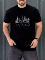 تیشرت 171011 TOKYO مشکی - Image 2