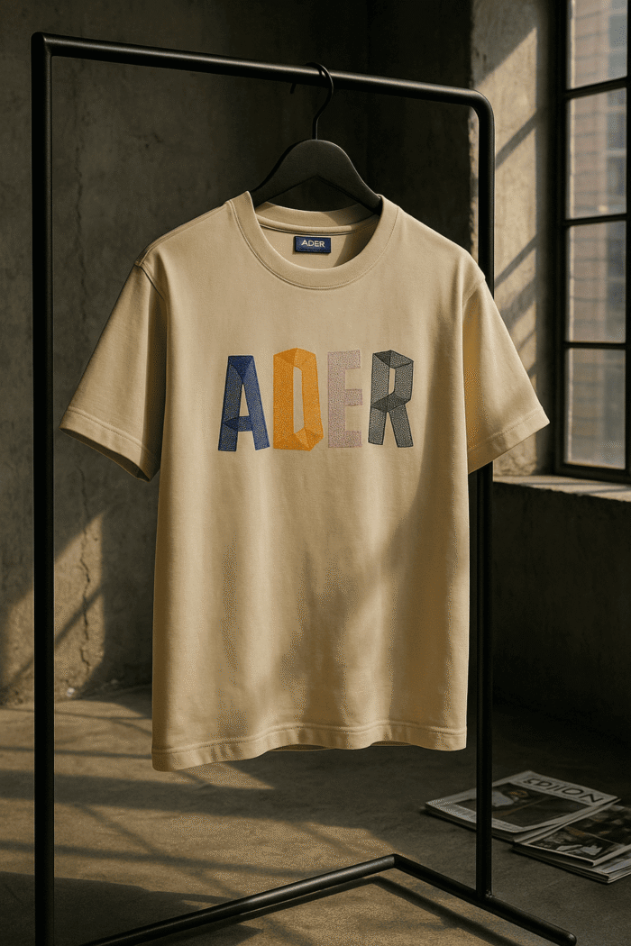 تیشرت 171012 ADER کرم - Image 1