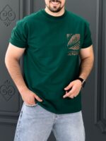تیشرت 171013 MACHINIST سبز - Image 3