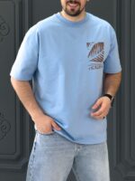 تیشرت 171013 MACHINIST آبی روشن - Image 2