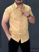 پیراهن 040225 VALENTINO کهربایی - Image 2