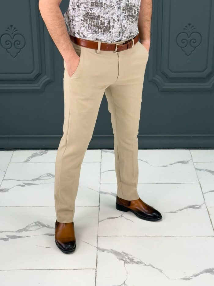 شلوار AKOMOD 5327 کرم - Image 5