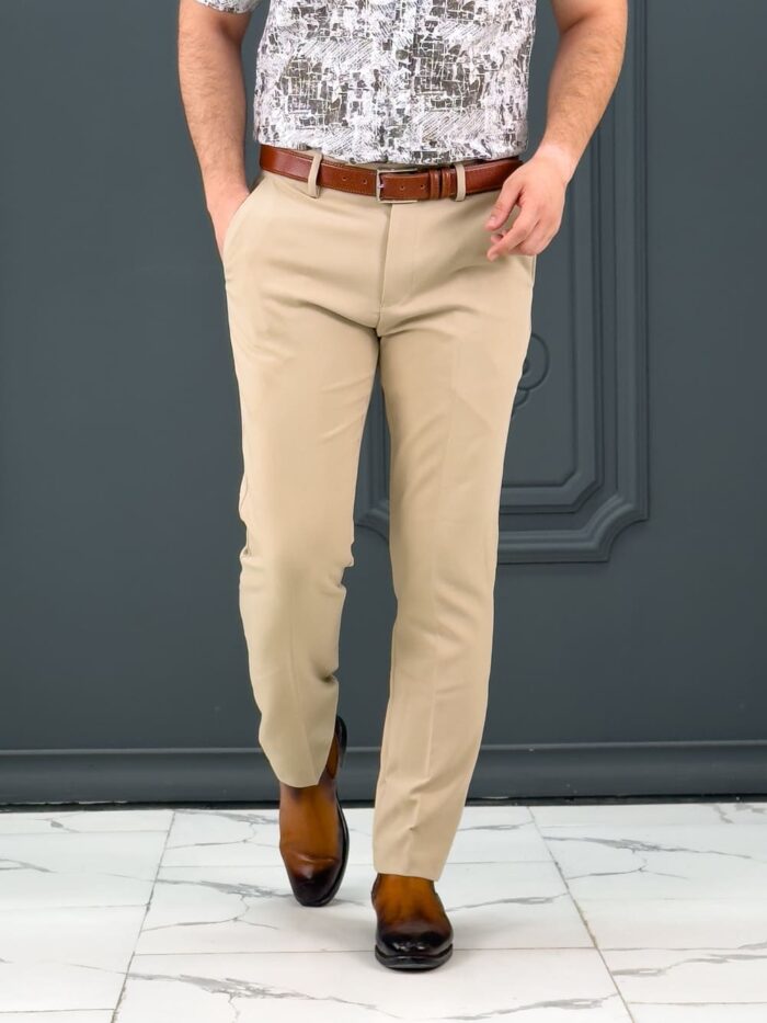 شلوار AKOMOD 5327 کرم - Image 4