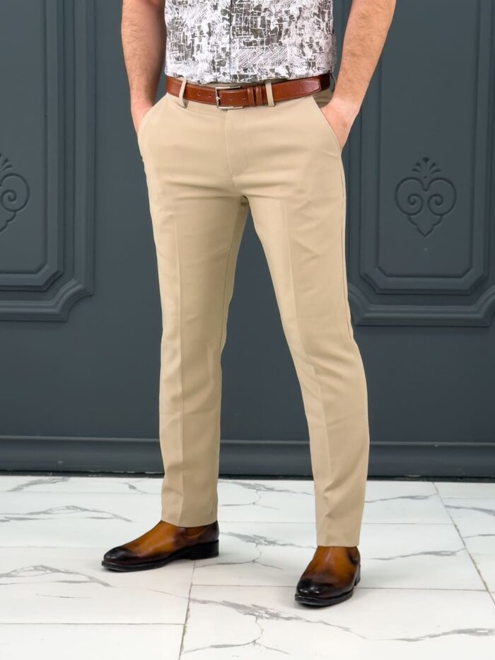 شلوار AKOMOD 5327 کرم - Image 1