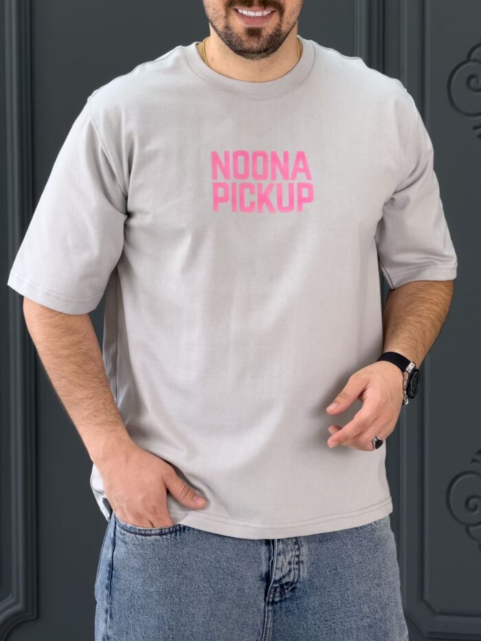 تیشرت 170505 NONA طوسی روشن - Image 1