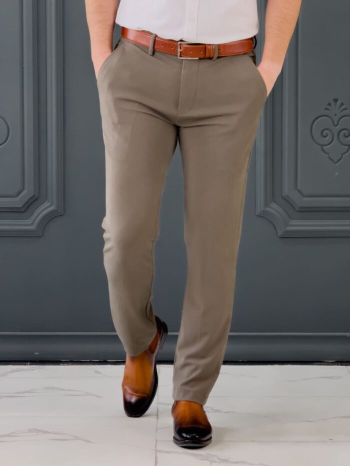 شلوار ZARA 540 زیتونی - Image 3