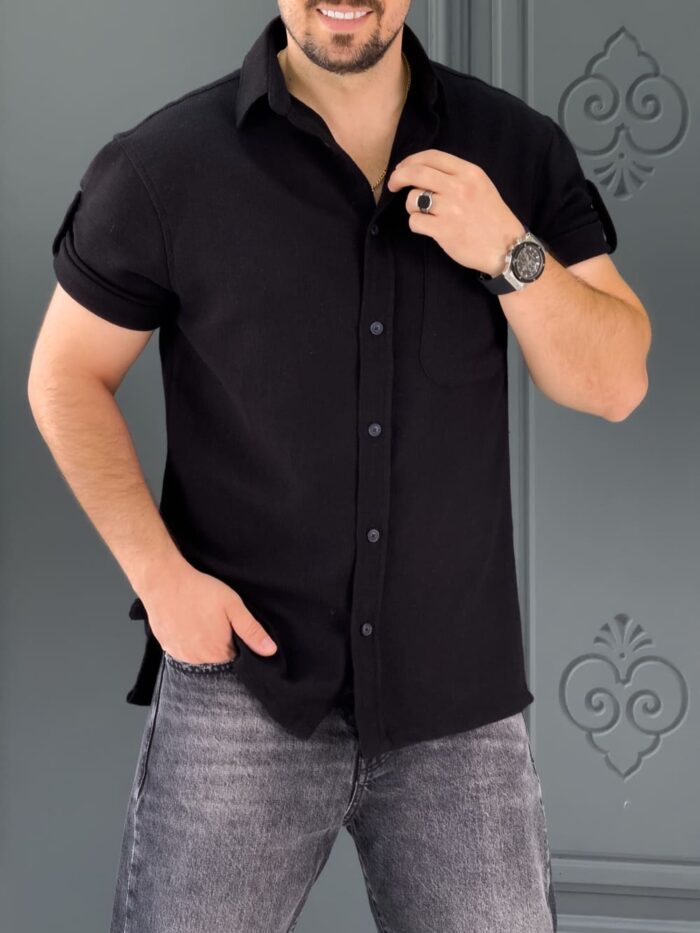 پیراهن 270124 AKOMOD مشکی - Image 4