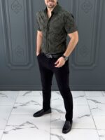 پیراهن 031608 VICO سبز - Image 3