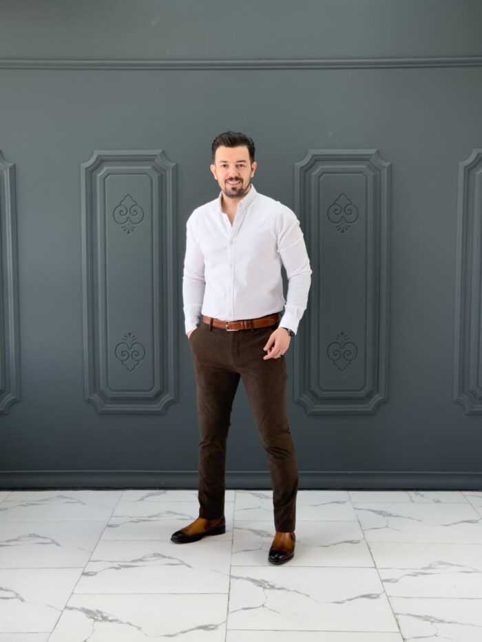 پیراهن 270205 AKOMOD سفید - Image 3