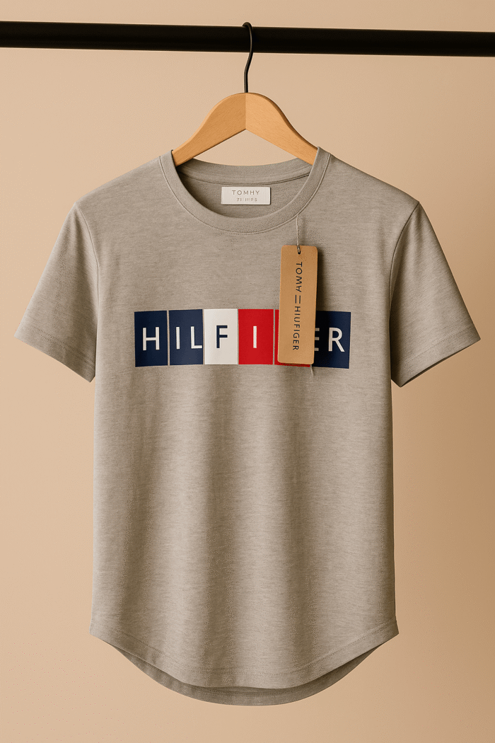 تیشرت 171613 HILFIGER طوسی - Image 1