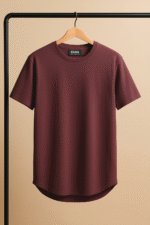 تیشرت 170112 ZARA زرشکی