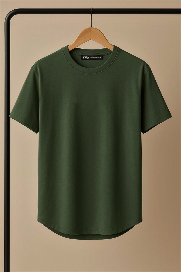 تیشرت 170112 ZARA سبز - Image 1