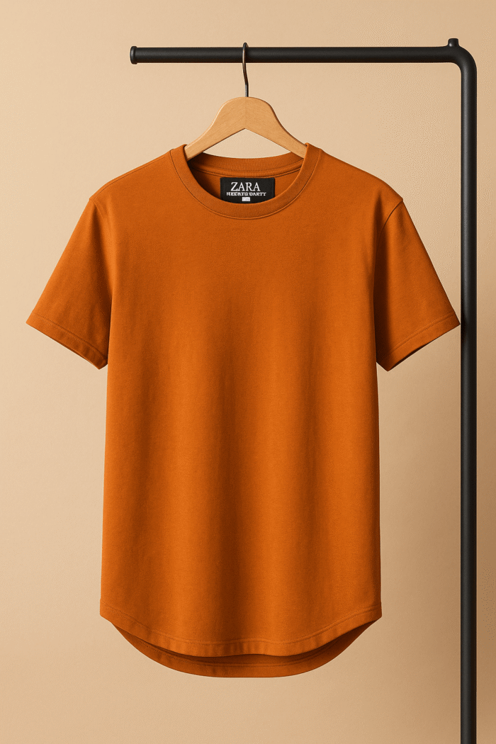 تیشرت 170112 ZARA پرتقالی - Image 1