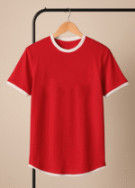 تیشرت 171619 Bershka قرمز