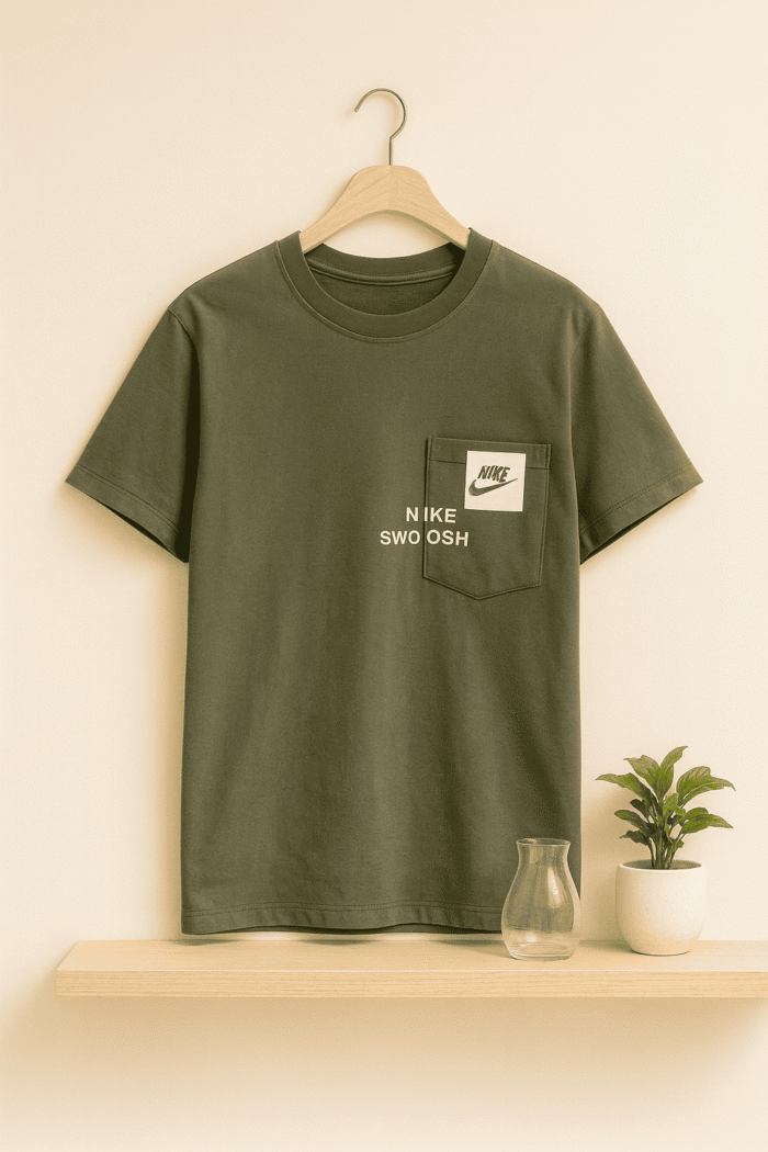 تیشرت 170502 NIKE ‏زیتونی - Image 1