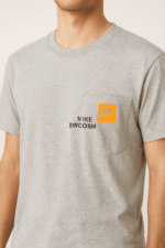 تیشرت 170502 NIKE طوسی ملانژ - Image 2